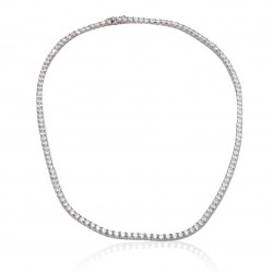 Monemel Silver Necklace